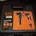 SAR 75,  700W Black+Decker Hammer Drill Machine