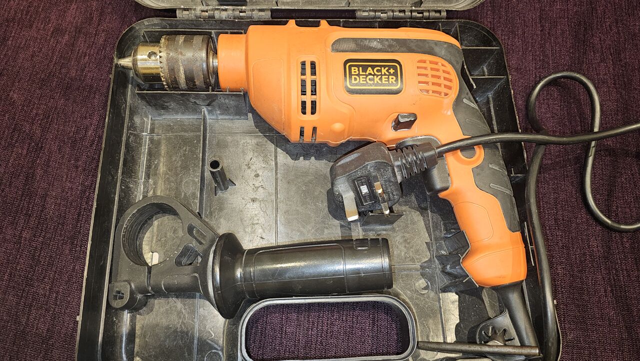 Jeddah, Tools, SAR 75,  700W Black+Decker Hammer Drill Machine