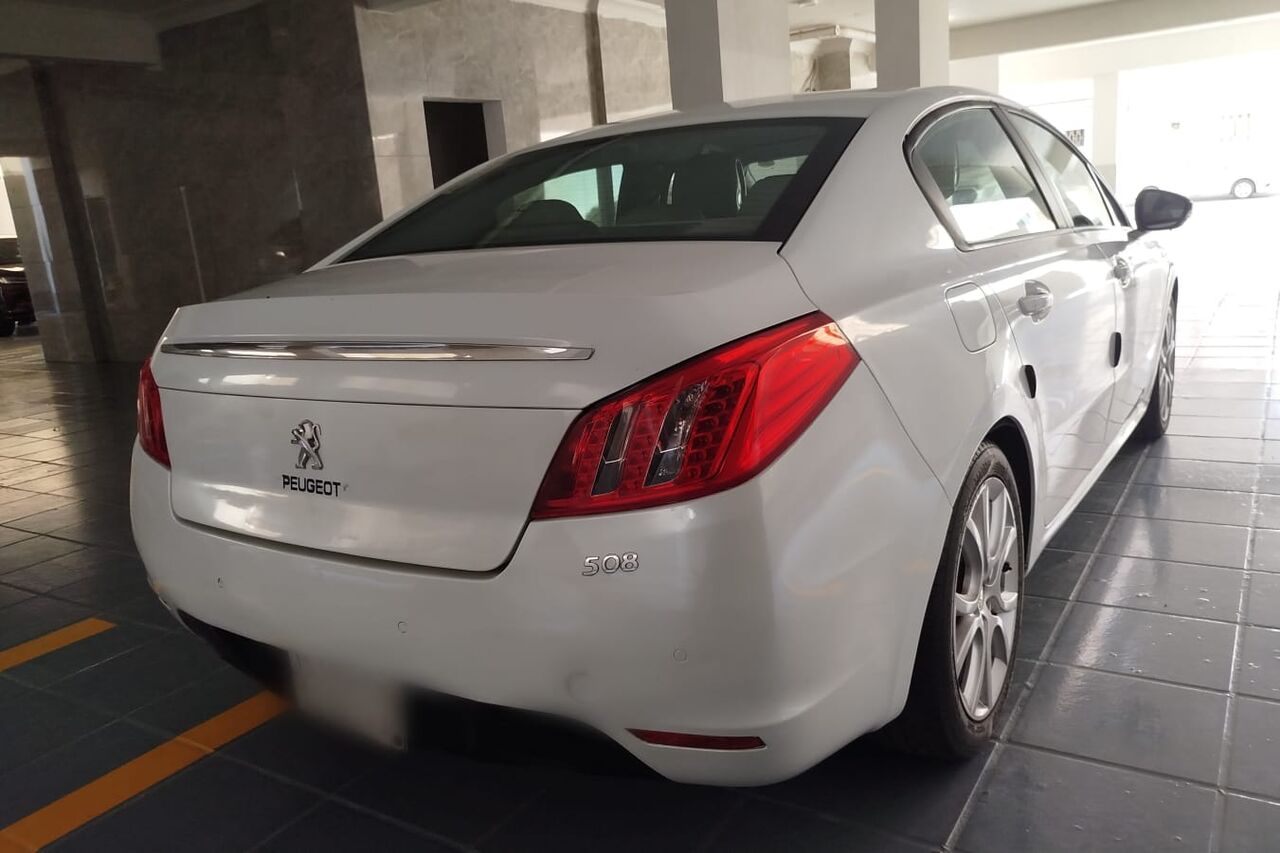 Jeddah, Vehicles, Cars & Trucks , SAR 17500,  Peugeot 508,  2013,  Automatic,  185000 KM,   Good Condition 1.5 Turbo White