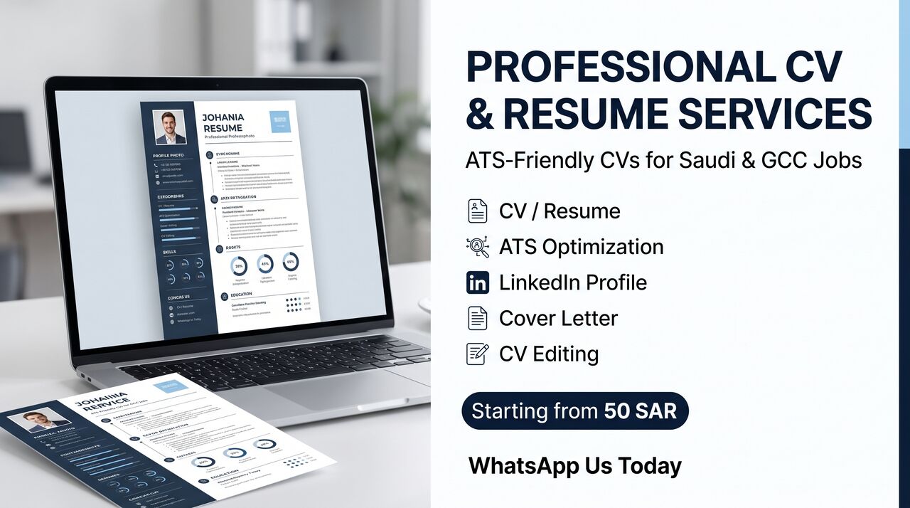 Riyadh, Writing, PROFESSIONAL CV & RESUME SERVICES &ndash; SAUDI ARABIA