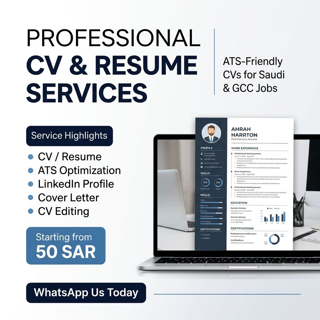 Riyadh, Writing, PROFESSIONAL CV & RESUME SERVICES &ndash; SAUDI ARABIA