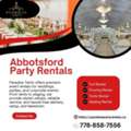 Abbotsford Party Rentals For Weddings And Gatherings