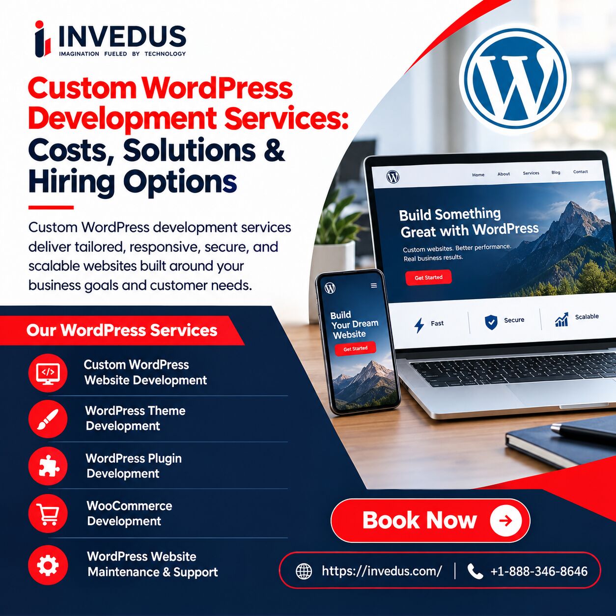 New York, Technical, Custom WordPress Development Services: Costs, Benefits & Hiring Solutions