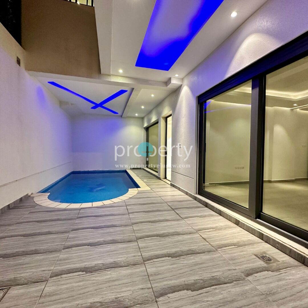 Abu Fatira, Apartments, Flats, Houses & Villas, KWD 850/month,  3 BR,  3 Master Bedroom Basement Floor With Private Pool For Rent In Abu Fatira