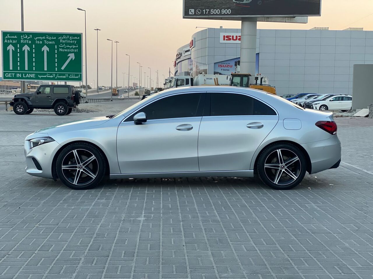 Manama, Vehicles, Cars & Trucks , BHD 9700,  Mercedes Benz A-200,  2022,  Automatic,  69800 KM,   /  (Silver)