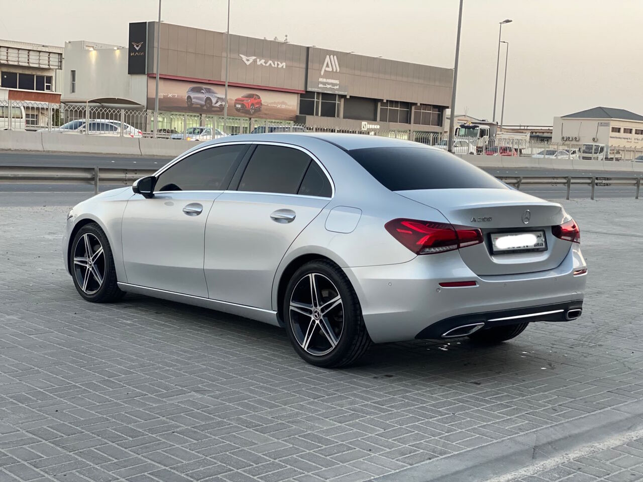 Manama, Vehicles, Cars & Trucks , BHD 9700,  Mercedes Benz A-200,  2022,  Automatic,  69800 KM,   /  (Silver)