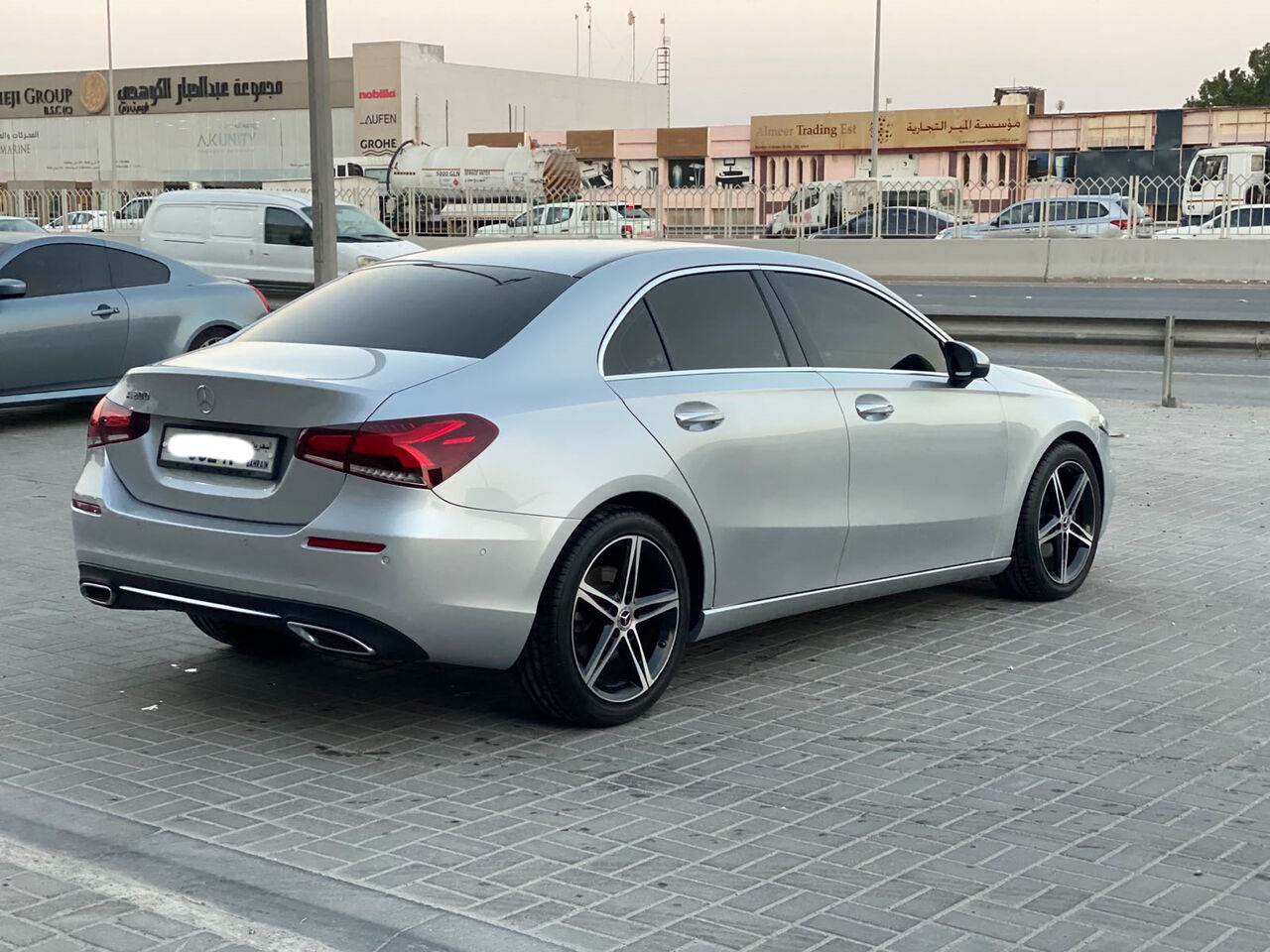 Manama, Vehicles, Cars & Trucks , BHD 9700,  Mercedes Benz A-200,  2022,  Automatic,  69800 KM,   /  (Silver)