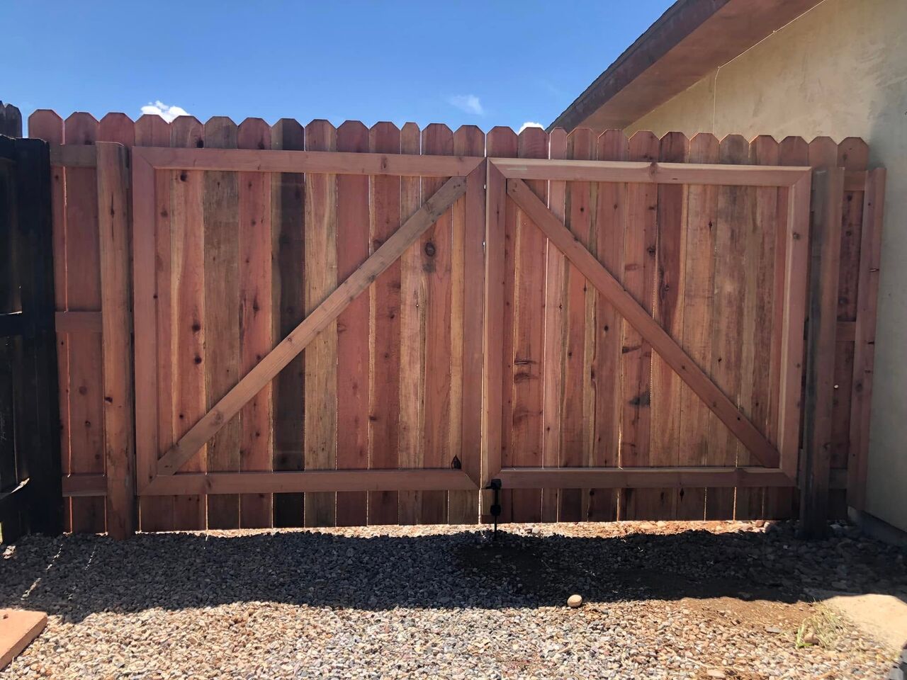 New York, Construction, Set Apart Fence And Deck