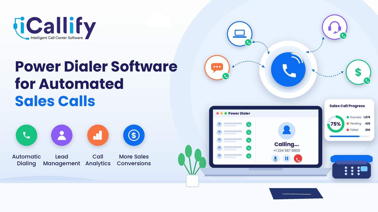London, Software Development, Power Dialer Software For Faster Outbound Calling