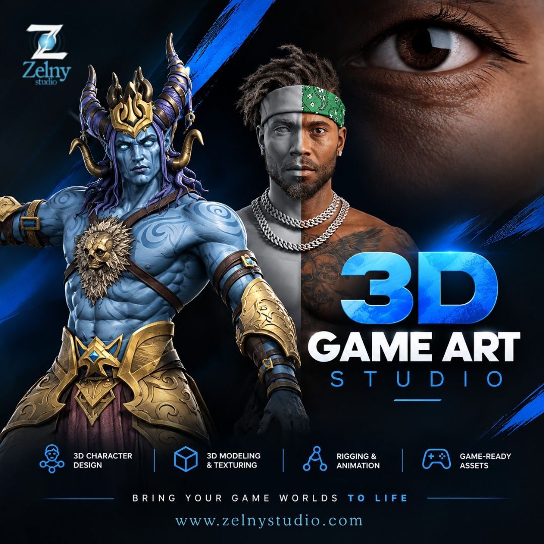 Bangalore, Creative, 3D Game Art Studio | 3D Character Design Services