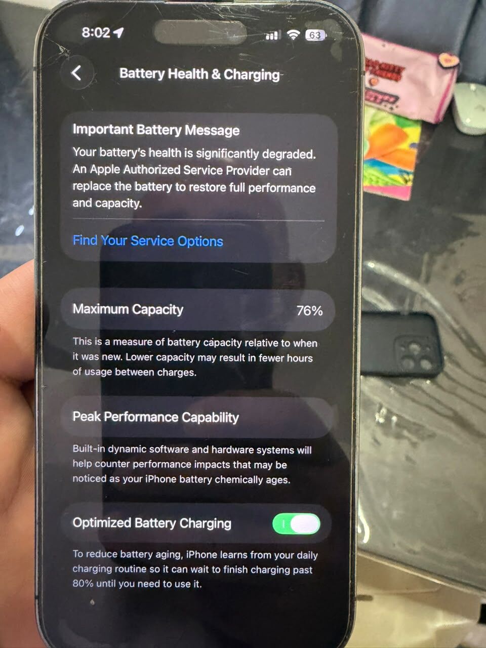 Al Wizarat, Electronics, SAR 1600,  IPhone 14 Pro 128GB (Deep Purple) &ndash; Showroom Condition | With Original Accessories