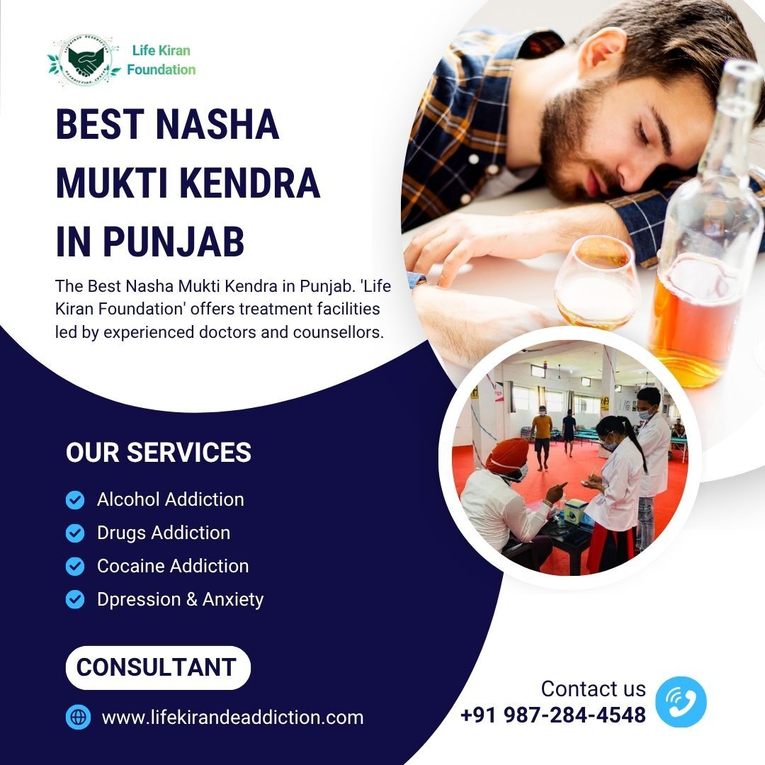 Punjab, Health, Best Nasha Mukti Kendra In Punjab For Addiction Recovery
