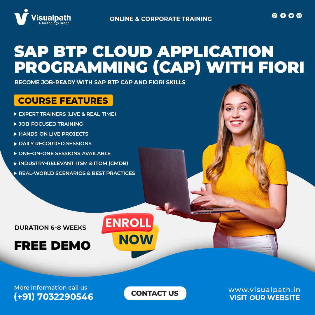 Hyderabad, Education, SAP Fiori Classes | SAP BTP CAP Online Training