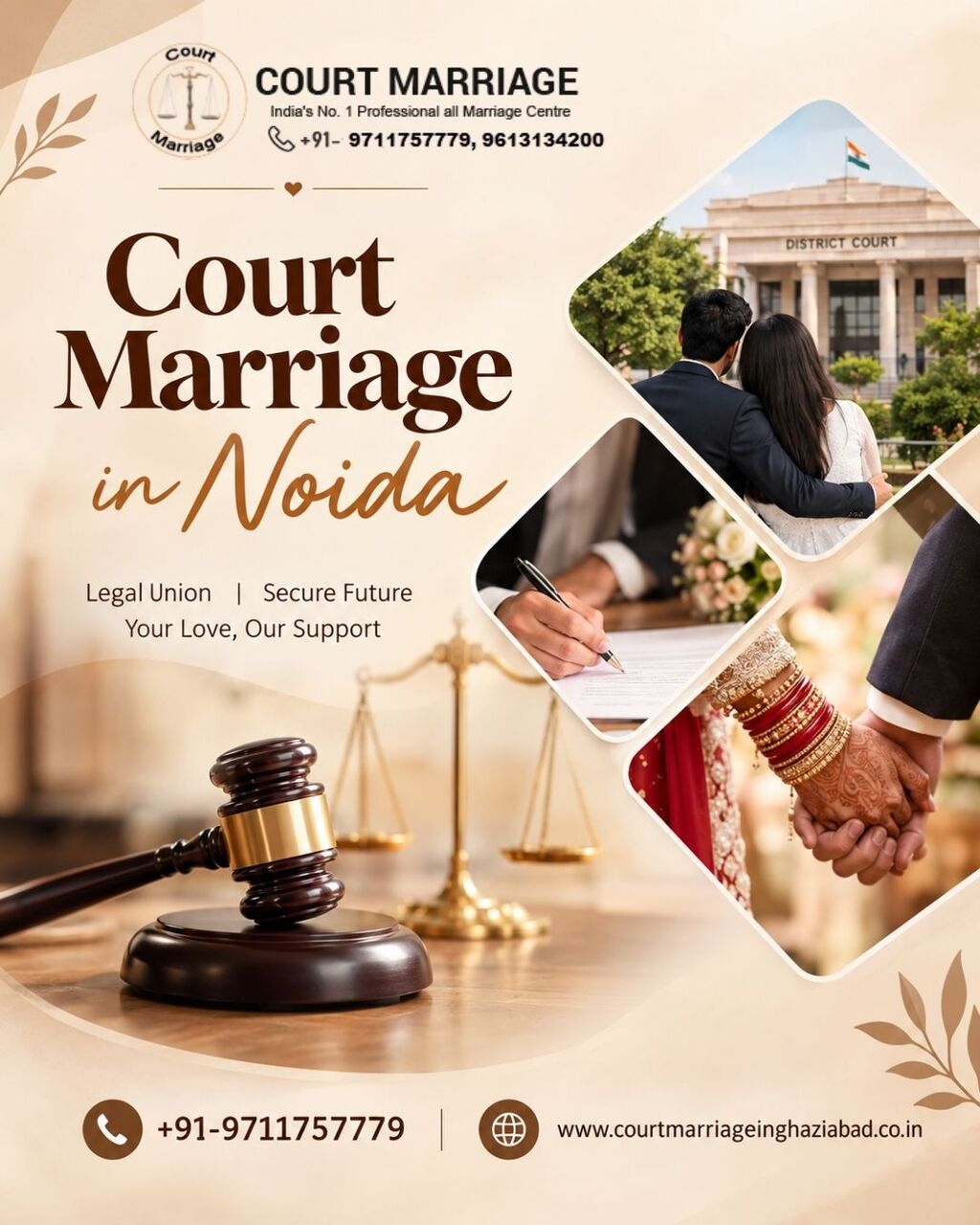 Noida, Business, Court Marriage In Noida &ndash; Complete Documentation Support