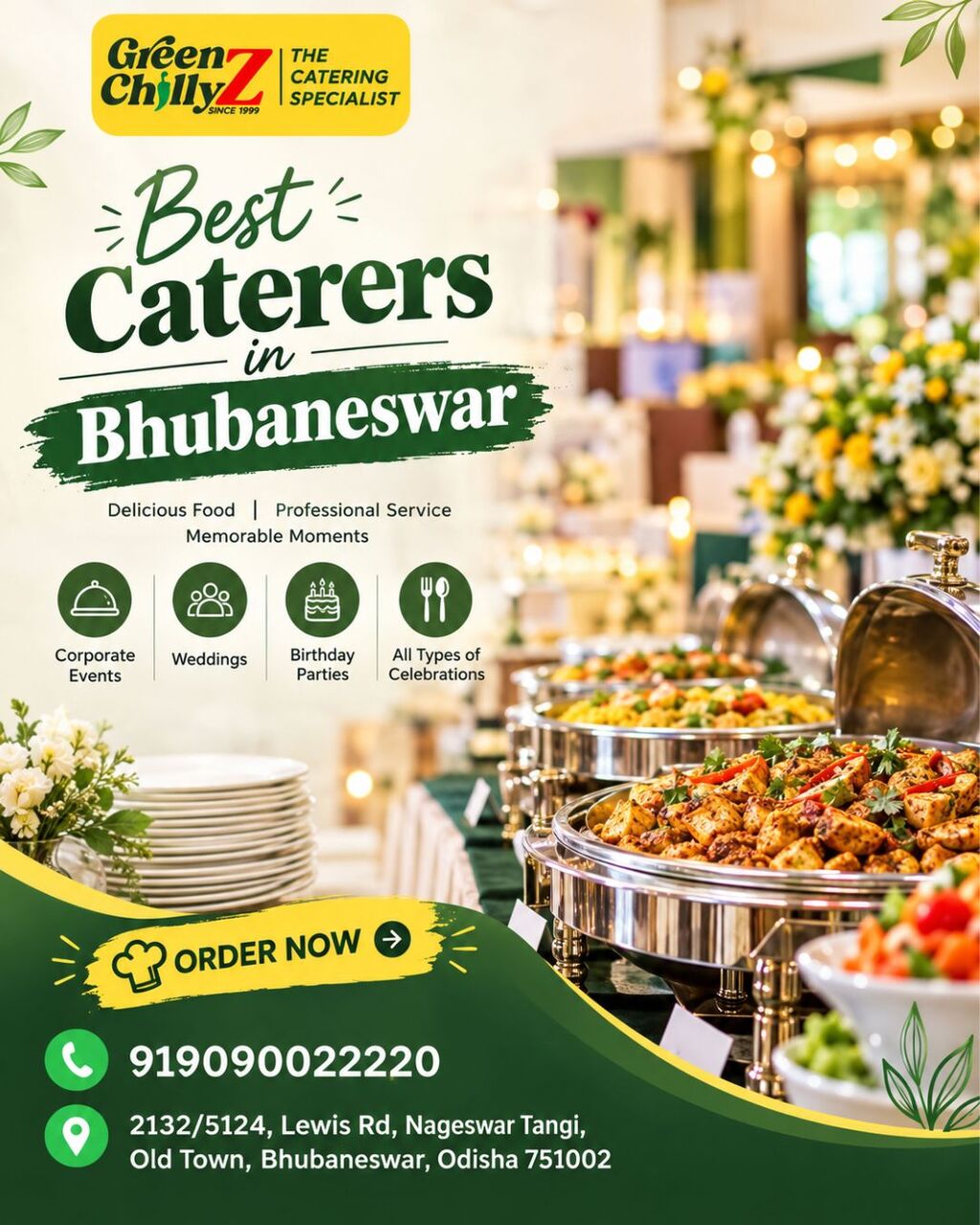 Bhubaneswar, Catering, Best Caterers In Bhubaneswar