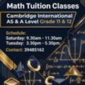 Maths Tuition For Cambridge International Students Grade 11 And 12