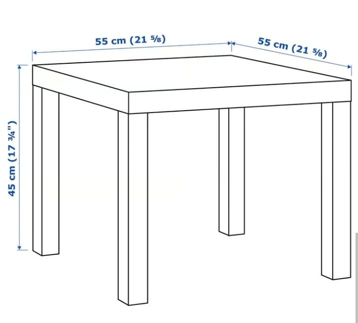 Akrabia, Furniture, SAR 60,  Used IKEA Coffee Table Set (Black) &ndash; 2 Tables For 60 SAR