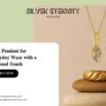 INR 4500,  Buy Now Gold Pendant For Everyday Wear With A Personal Touch