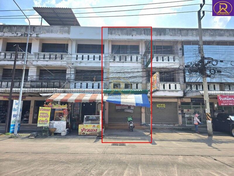 Bangkok, Villas, THB 12000,  20 Sq. Feet,  ให้เช่าอาคารพาณิชย์ ติดถนนบ้านสวน 9 