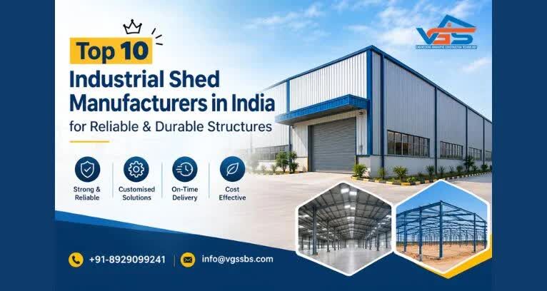 Ghaziabad, Industrial Machinery, Best Industrial Shed Manufacturers In India