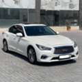BHD 10600,  Infiniti Q50,  2023,  Automatic,  55100 KM,   /  (White)