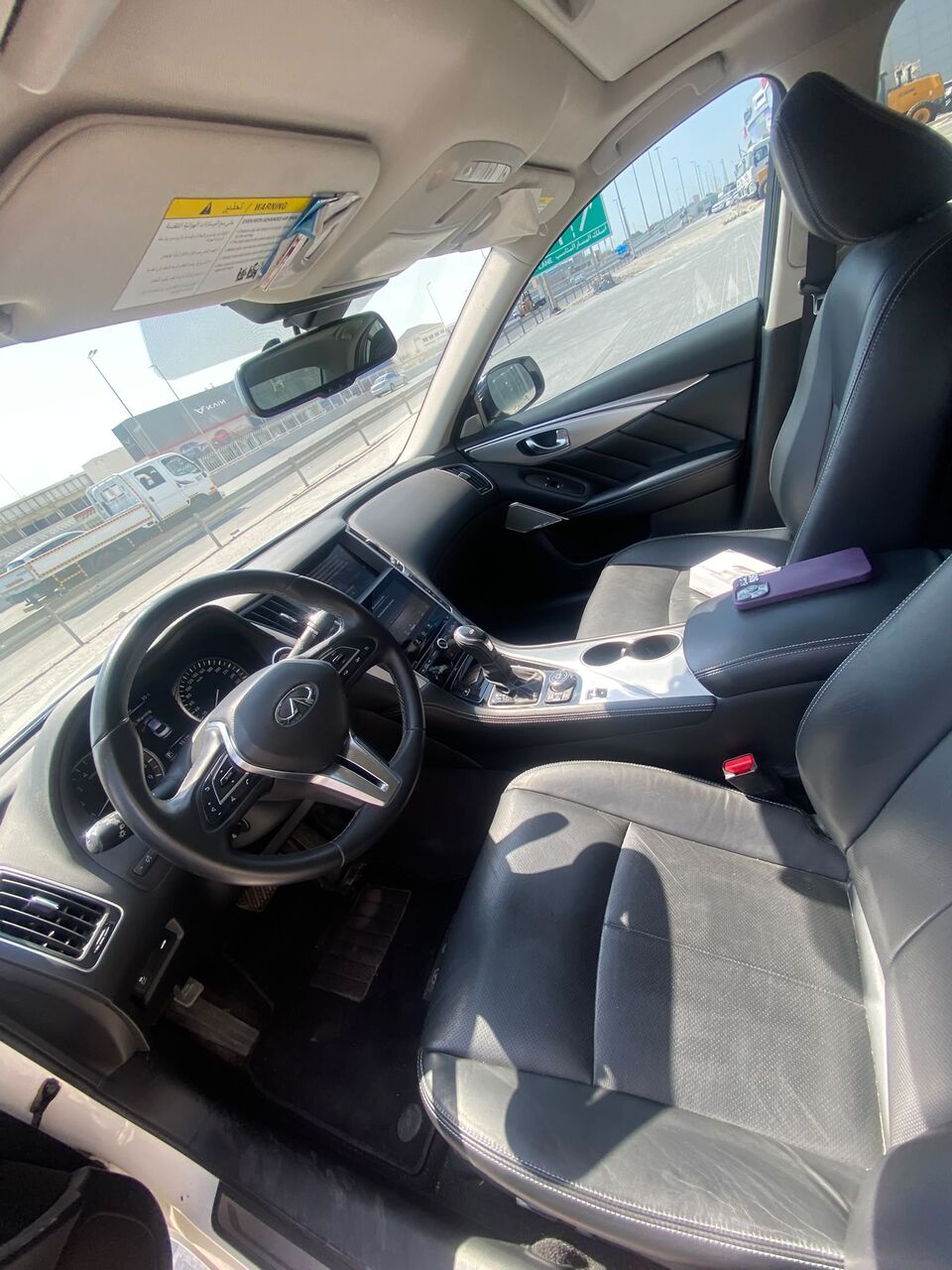 Manama, Vehicles, Cars & Trucks , BHD 10600,  Infiniti Q50,  2023,  Automatic,  55100 KM,   /  (White)