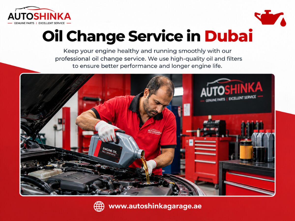 Dubai, Automotive, Oil Change Dubai For Cars With Frequent Short Trips