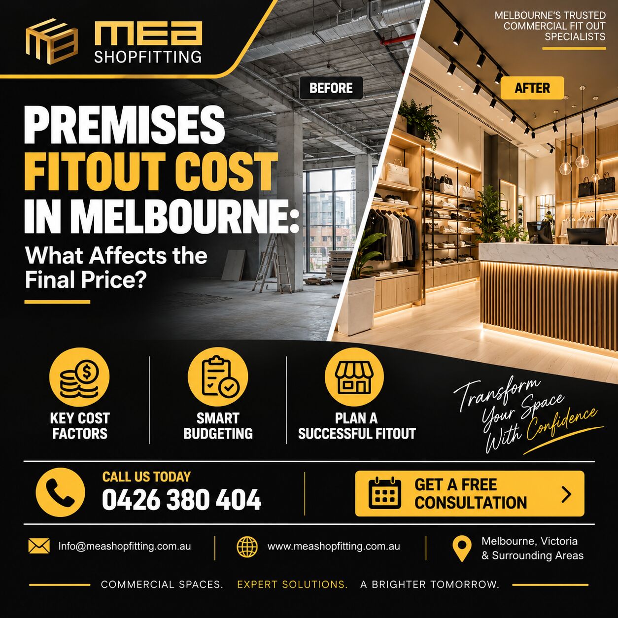Melbourne, Construction, Premises Fitout Cost In Melbourne &ndash; Transform Your Commercial Space