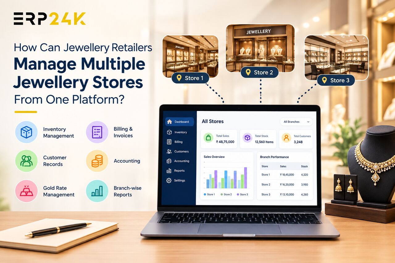 Hyderabad, Business, How Can Jewellery Retailers Manage Multiple Jewellery Stores From One Platform?