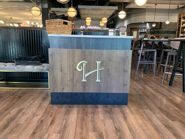New York, Printing, Custom Front Desk Sign For Your Business