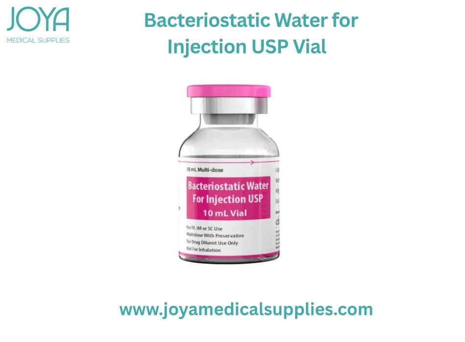 Sydney, Health & Beauty Items, Buy Bacteriostatic Water For Injection USP Vial Online Australia - Joya Medical Supplies