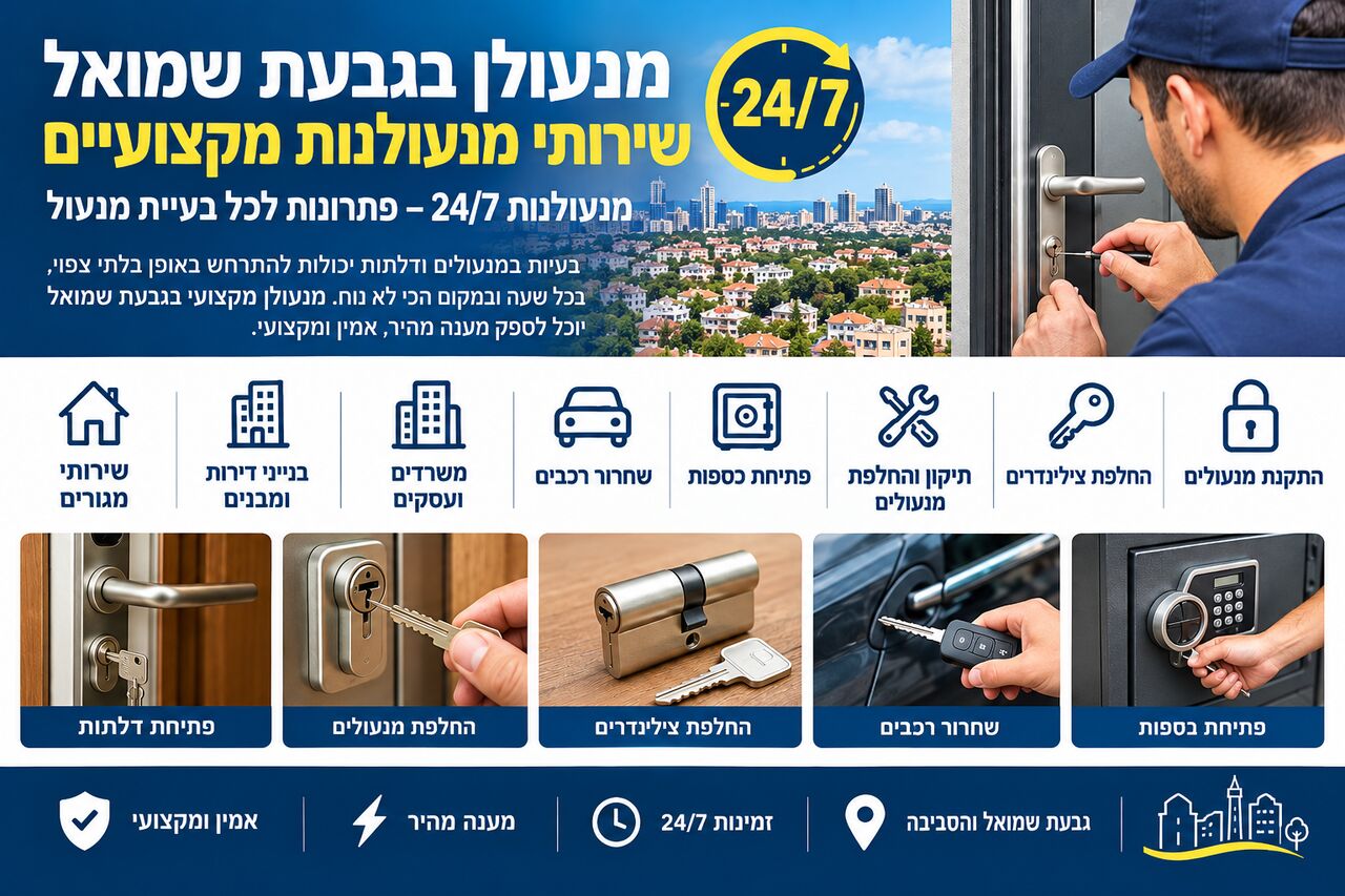 Tel Aviv, Household, מנעולן בגבעת שמואל – שירותי מנעולנות מקצו