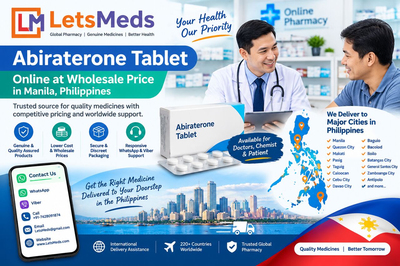 Cebu City, Health & Beauty Items, PHP 1,  Abiraterone Tablet Online Philippines
