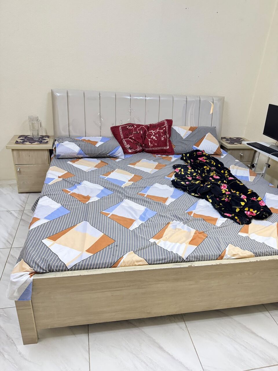 Jubail, Furniture, SAR 1200,  I Want To Sell Complete Bed Set