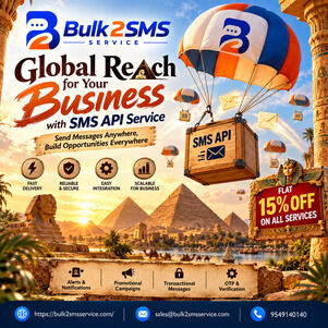 Gurgaon, Marketing, Global Reach For Your Business With Sms Api Service
