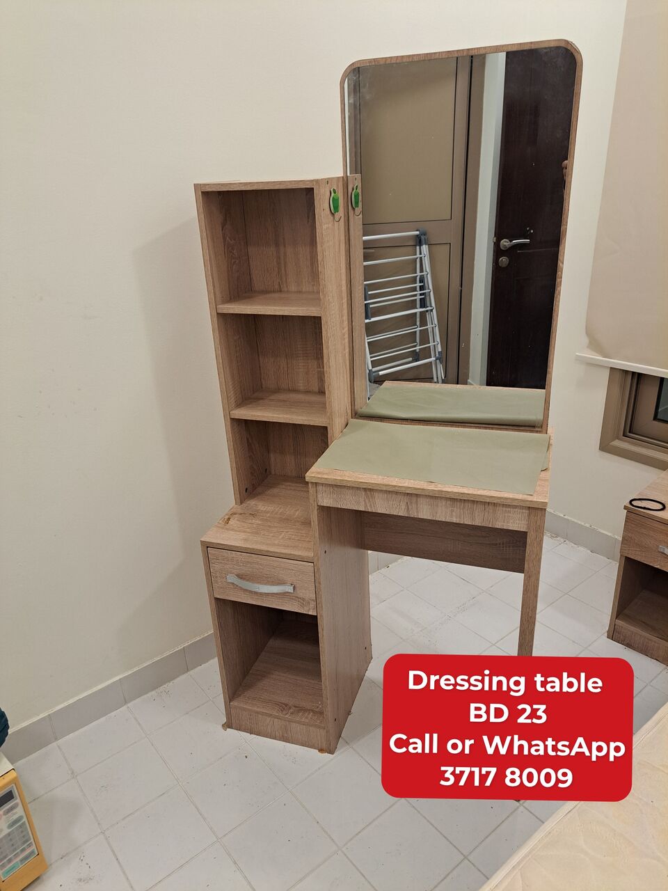 Manama, Furniture, BHD 23,  @@Dressing Table In Good Condition For Sale With Delivery