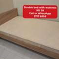 BHD 38,  @@Double Bed With Mattress In Good Condition For Sale With Delivery