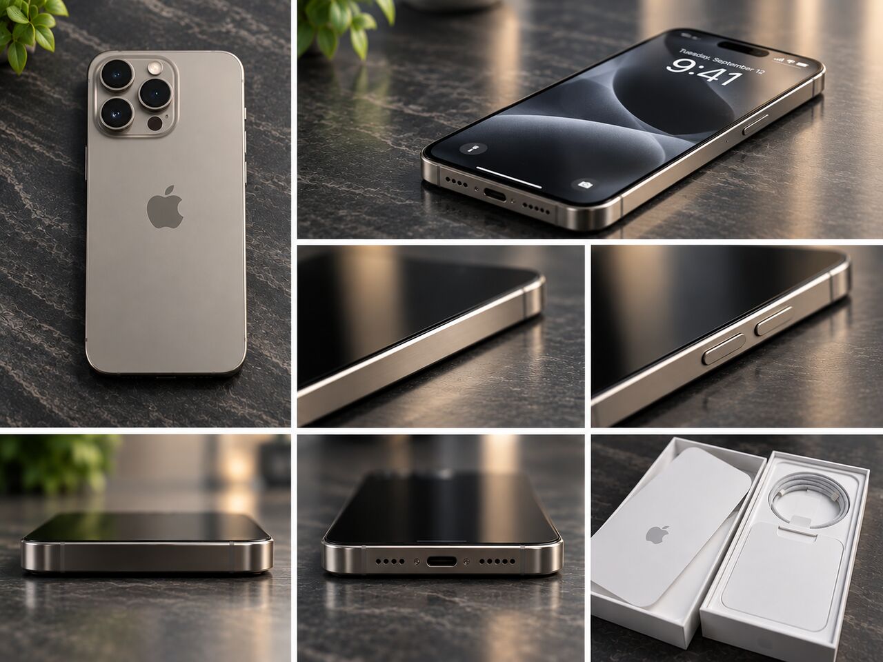 Jeddah, Mobile Phones, SAR 2800,  Iphone 15 Pro Max 256GB Natural Titanium
