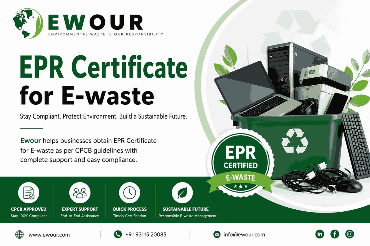 Noida, Recycling, EPR Certificate For E-Waste &ndash; Registration & Compliance Services