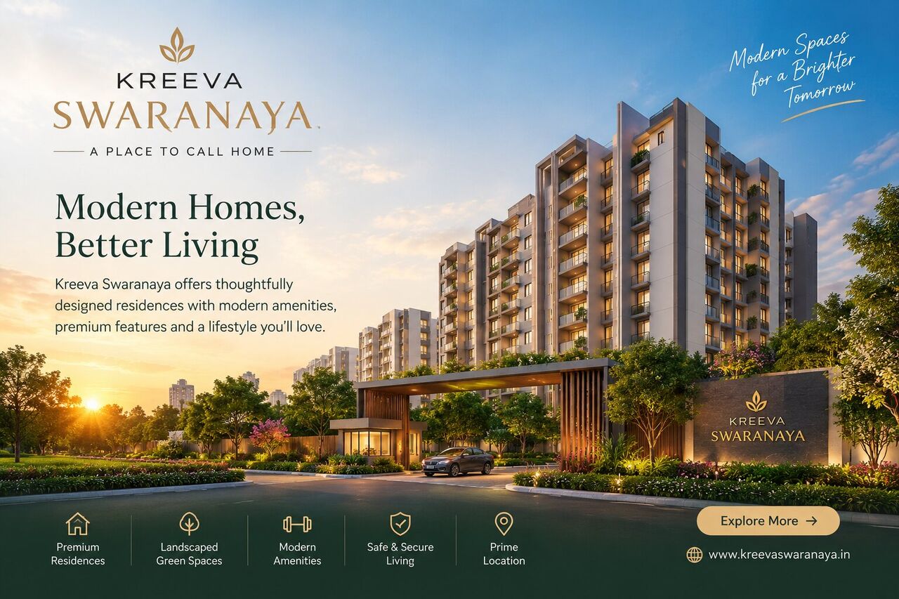 New Delhi, Real Estate For Sale, Kreeva Swaranaya &ndash; Modern Living And Premium Residential Spaces