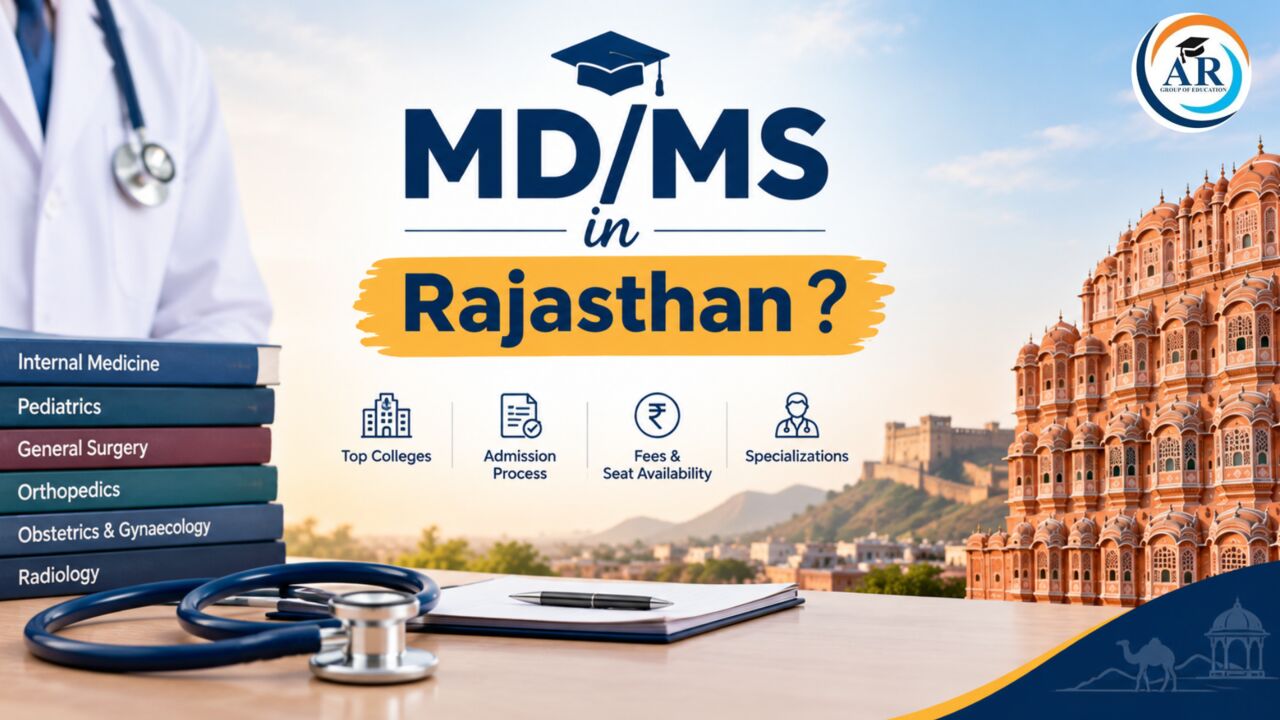 Jaipur, Education, MD/MS In Rajasthan: Admission, Fees & Colleges