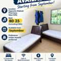 BHD 35/month,  123 Sq. Meter,  BED SPACE AVAILABLE 35BHD