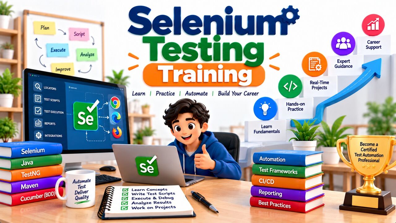 Noida, Education, Selenium Testing Training