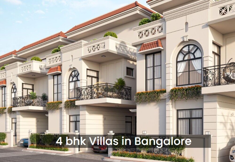 Bangalore, Real Estate For Sale, 4 BHK Luxury Villas In Bangalore | Preeti Developerslopers