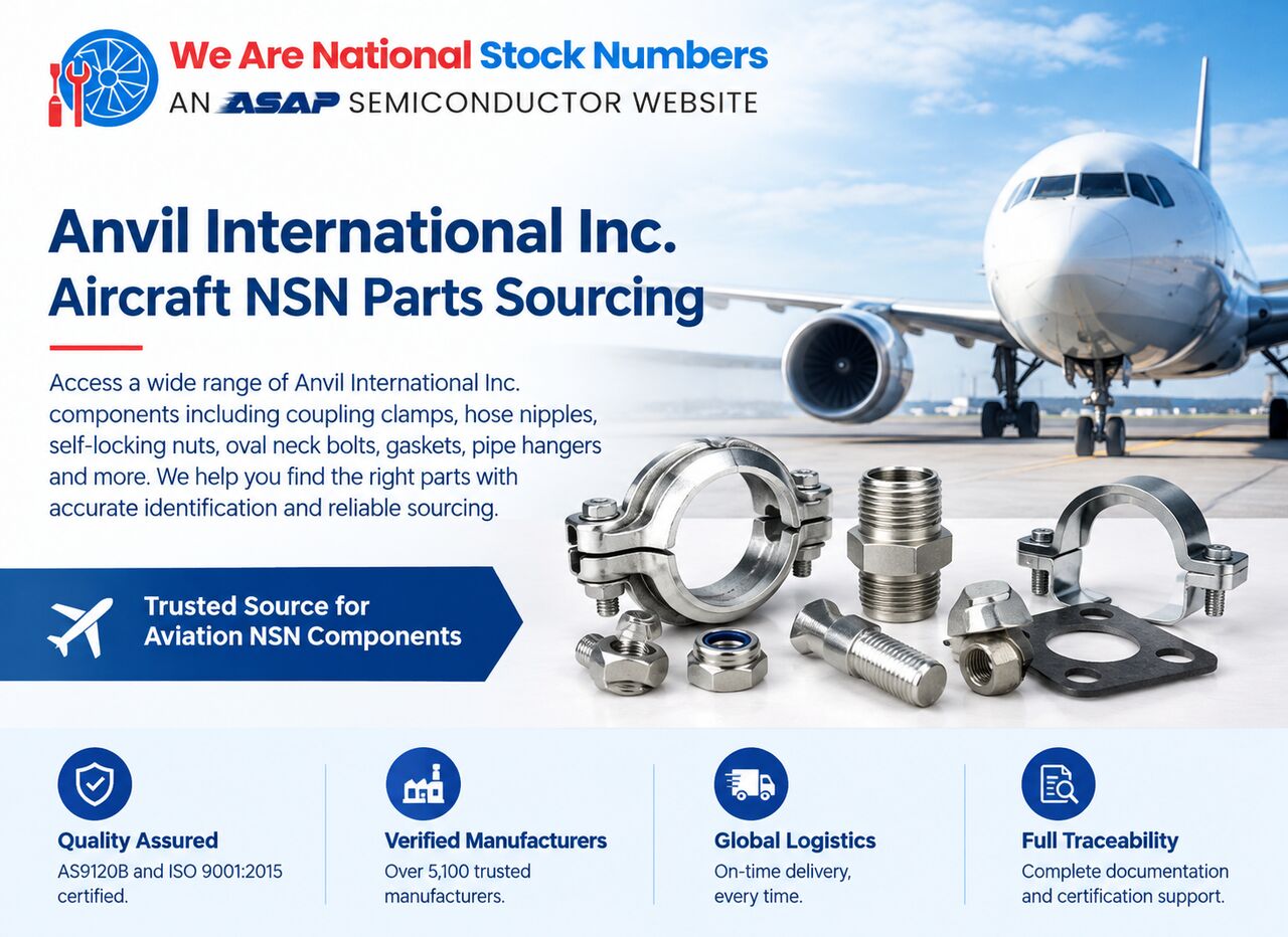New York, Business, Anvil International Inc. Aircraft NSN Parts Sourcing