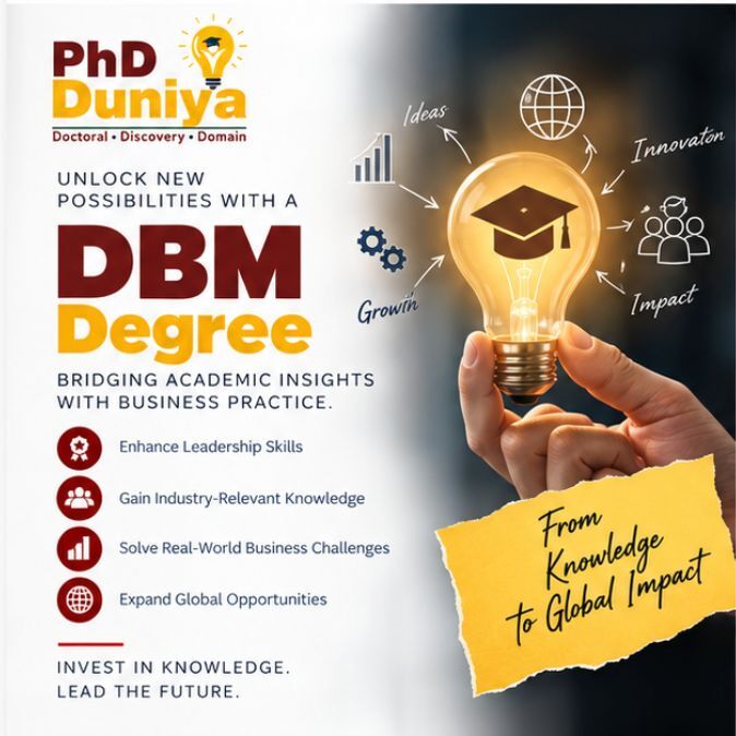 New York, Education, Admission Requirements For Pursuing A DBM Degree Program