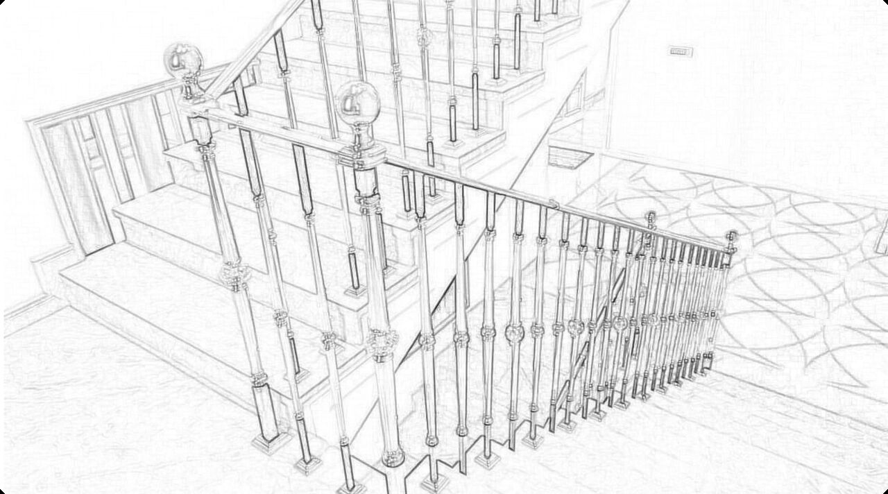 Noida, Household, Side Railing Design For Modern Spaces