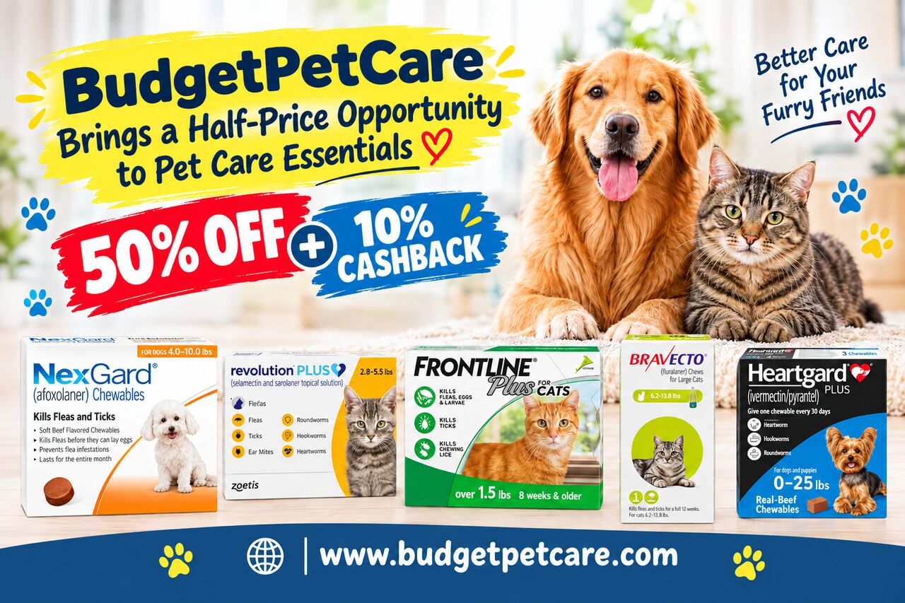 New York, Pet Supplies, BudgetPetCare Brings A Half-Price Opportunity To Pet Care Essentials