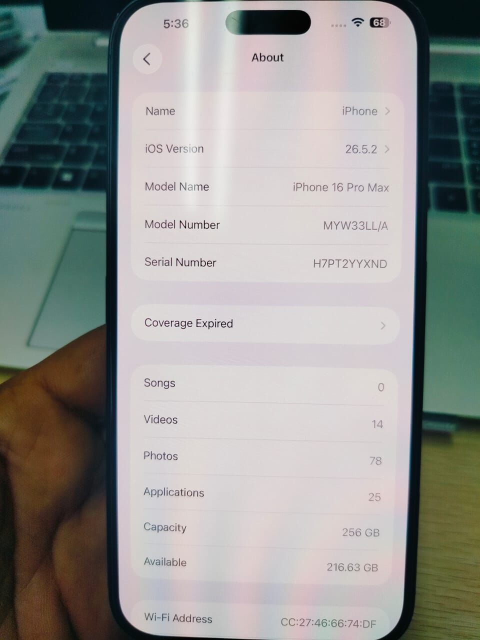 Riyadh, Mobile Phones, SAR 3200,  I PHONE 16 PRO MAX 256GB