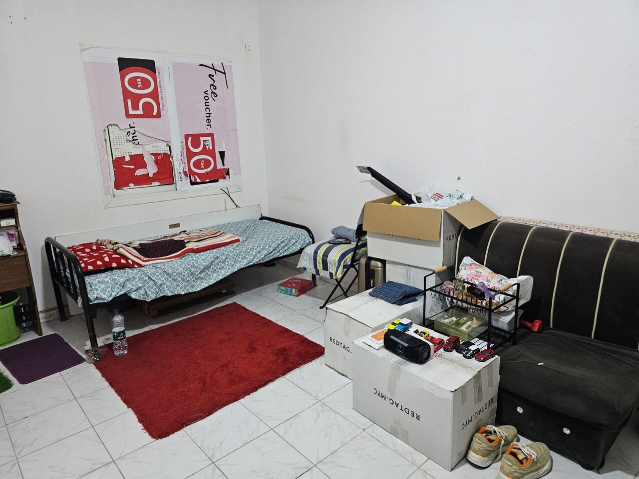 Al Sharafeyah, Rooms for Rent, SAR 650/month,  20 Sq. Meter,  ഒരു ബാച്ചിലർ റൂം ഒഴിവ് (Khalid Bin Walid)